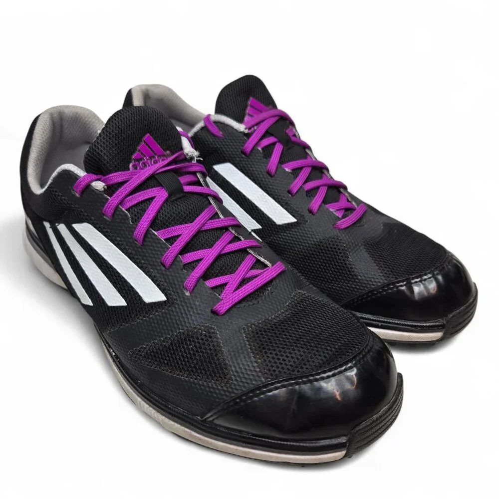Adidas Adizero Golf Cleat Shoes Women's Three Stripes Sporty Links Wear Size 10